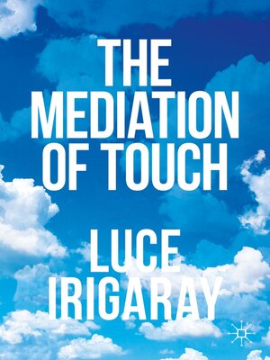 cover image of The Mediation of Touch